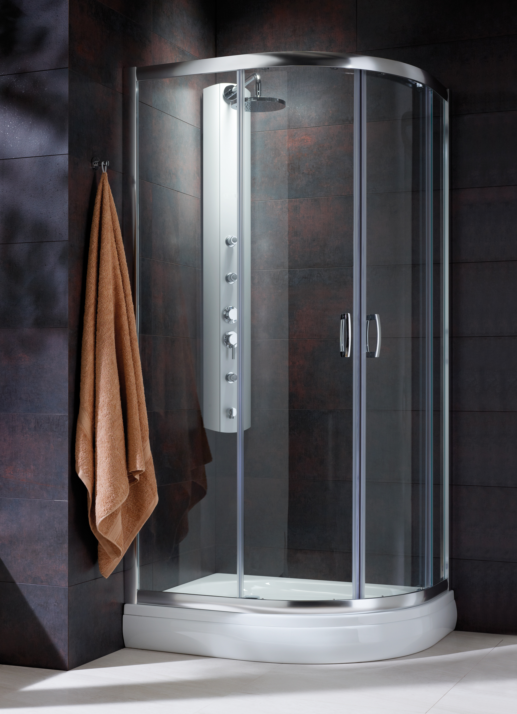 Radaway premium plus e 100x80 Ãves aszimmetrikus zuhanykabin ...
